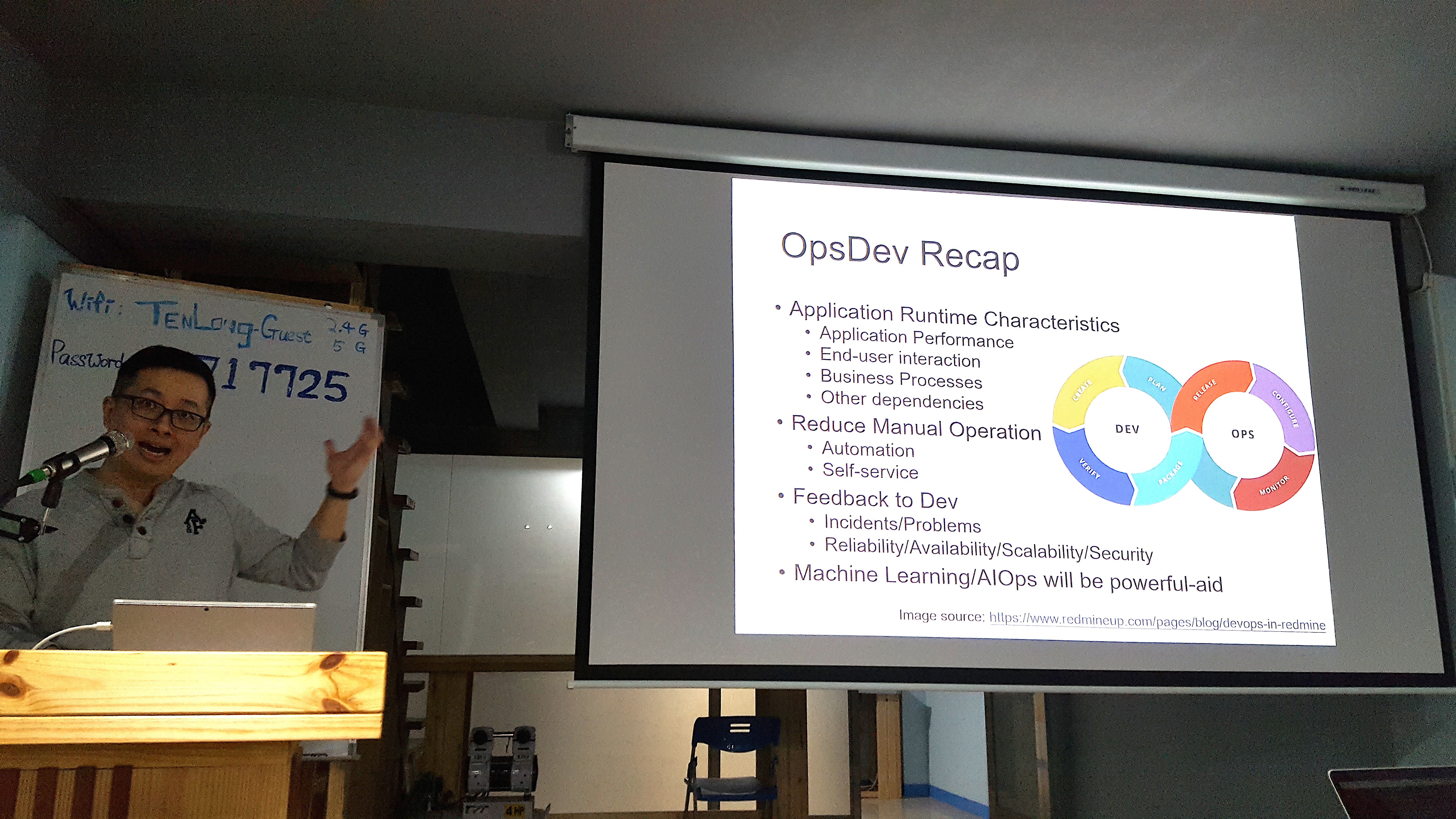 OpsDev recap (from Robert Hu)